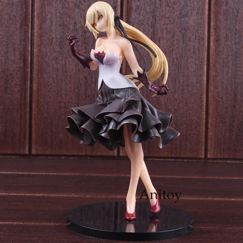 Kizumonogatari Oshino Shinobu 17 лет Ver. ПВХ Monogatari Аниме Фигурка Коллекционная модель игрушки 19 см