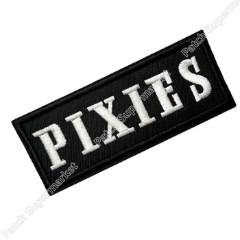 

PIXIES Music Band Iron On/Sew On Patch Tshirt TRANSFER MOTIF APPLIQUE Rock Punk Badge Wholesale Free shipping