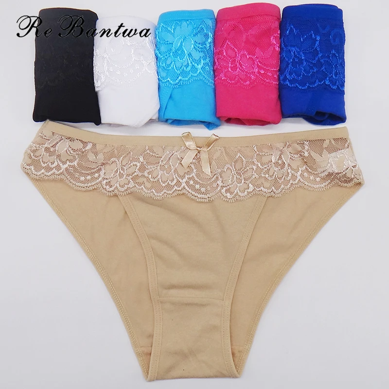 Rebantwa Brand Lot 10pcs Cotton underwears Sexy Panties Women Underwear