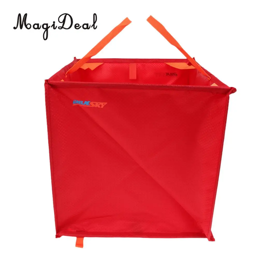 MagiDeal Outdoor Folding Climbing Arborist Throw Line Throw Weight Bag Clothing Storage Cube Climbing Caving Fishing Kayaking