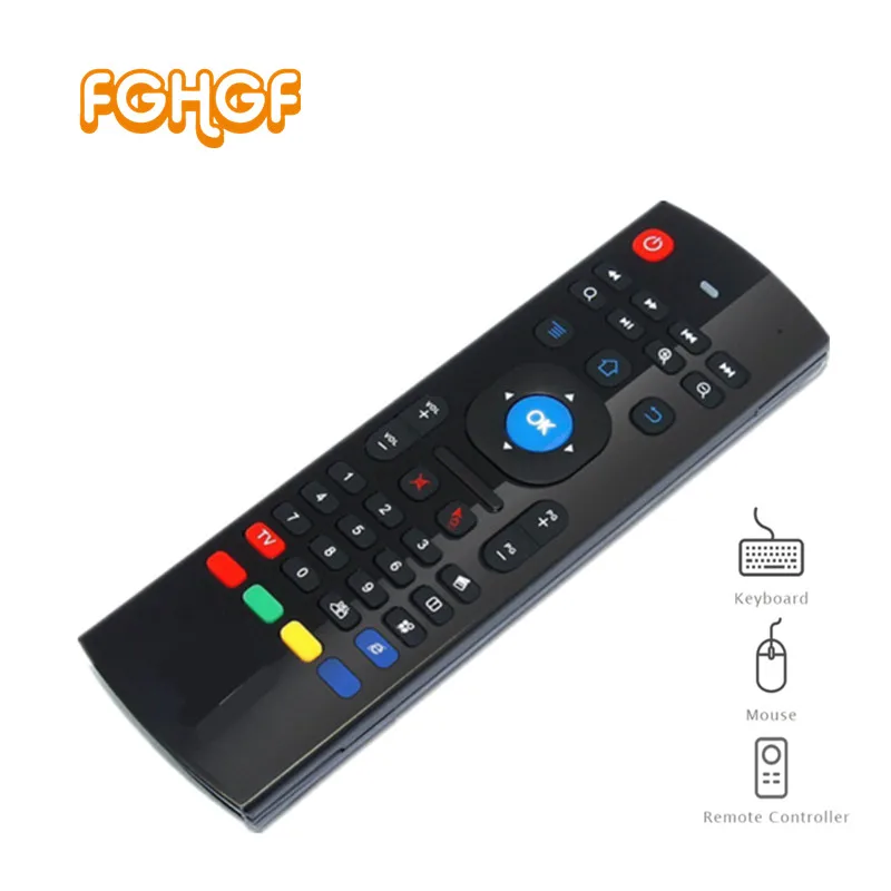 

3 in 1 Multi-function TZ MX3 2.4GHz Air Mouse Wireless Keyboard Infrared Universal Remote Control For Smart TV TV Box PC