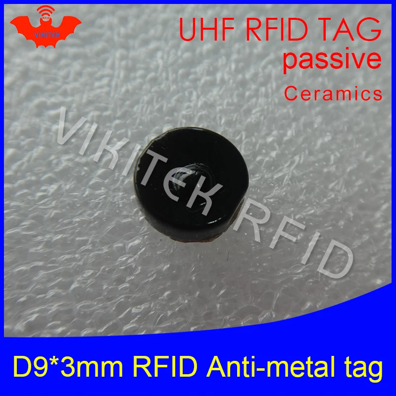UHF RFID Метка 915 МГц 868 МГц Alien higgs3 EPCC1G2 6C D9* 3 мм очень маленькие круглые керамические смарт-карты пассивные RFID метки