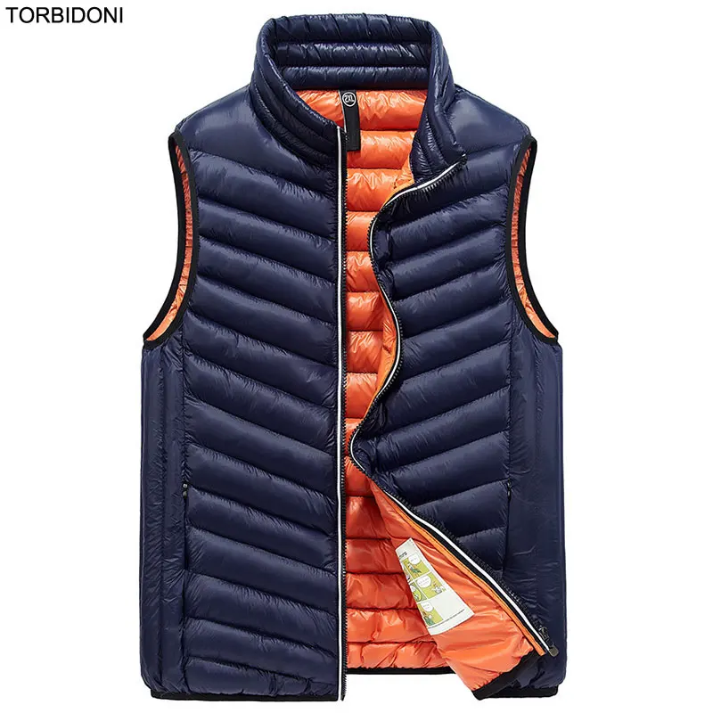 Fashion Men Winter Casual Vests Solid Warm Waistcoats L XXXL Autumn