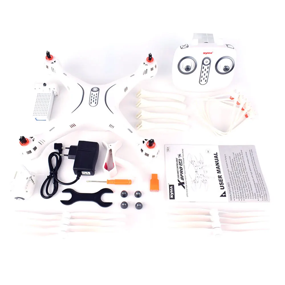 Syma X8PRO 2,4G 720P HD Wifi камера FPV RC Дрон с gps в режиме реального времени Автономный режим RTF