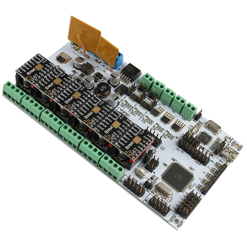 3D Printer Accessories Rumba Motherboard+ Tmc2130V1.0X6 Marlin Firmware Compatible Cnc Engraving Machine