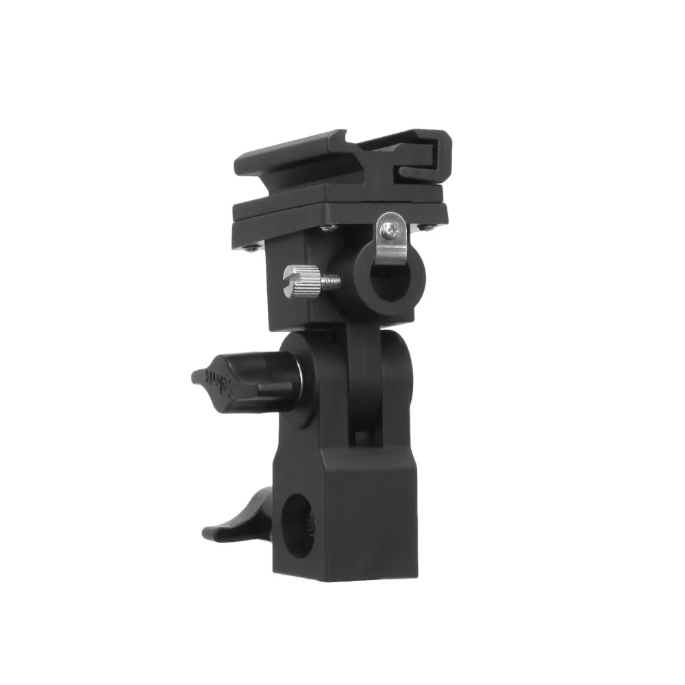 

B Type Universal Mount Flash Hot Shoe Adapter Speedlite Trigger Umbrella Holder Swivel Light Stand Bracket