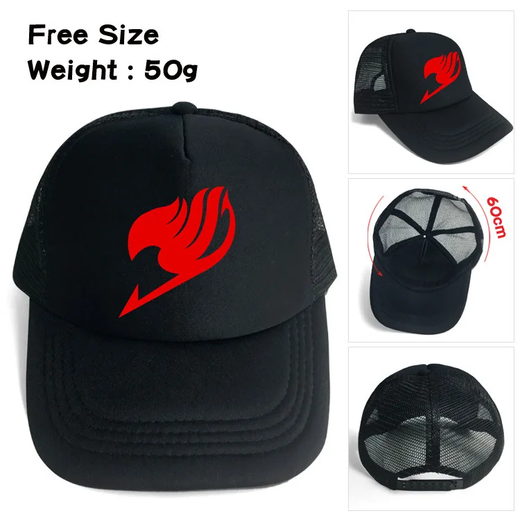 2018 срочная Прямая продажа папа шляпа бренда Gorra Pokemon Go Fairy Tail Gretna's аниме наружная