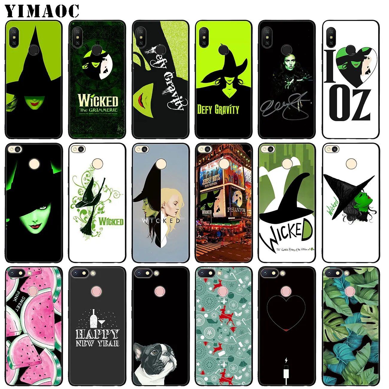 YIMAOC Broadway Musical Wicked Lyrics Soft Silicone Phone Case for Xiaomi Mi 9 9T CC9 CC9E A3 PRO 8 SE A2 Lite f1 MAX 3 YIMAOC Broadway Musical Wicked Lyrics Soft Silicone Phone Case for Xiaomi Mi 9 9T CC9 CC9E A3 PRO 8 SE A2 Lite f1 MAX 3