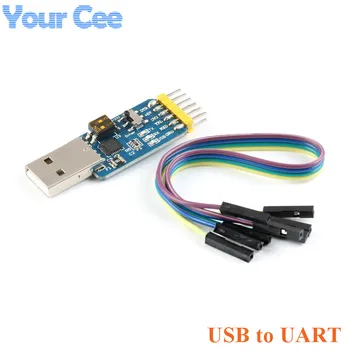 

USB CP2102 to TTL RS232 USB TTL to RS485 Conversion Module 6 in 1 Multi-function Serial Convert Module with Cable