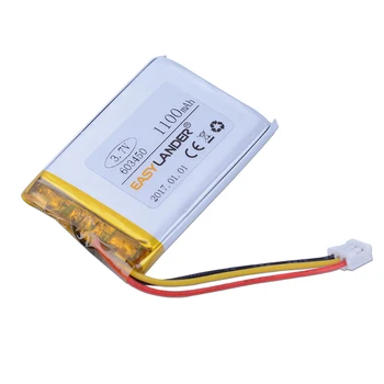 

603450 3.7V 1100mAh Rechargeable li Polymer Li-ion Battery For Logitech G900 MP3 MP4 DVR GPS Speaker Toys SP603450 603550