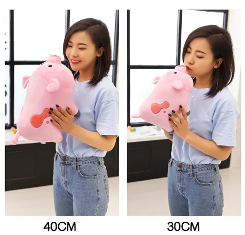 1pc TV Movie Gravity Falls Cute Animal Cartoon Plush Toy Dipper Mabel Pink Pig Waddles Stuffed Soft Dolls Kids Birthday Gifts CS