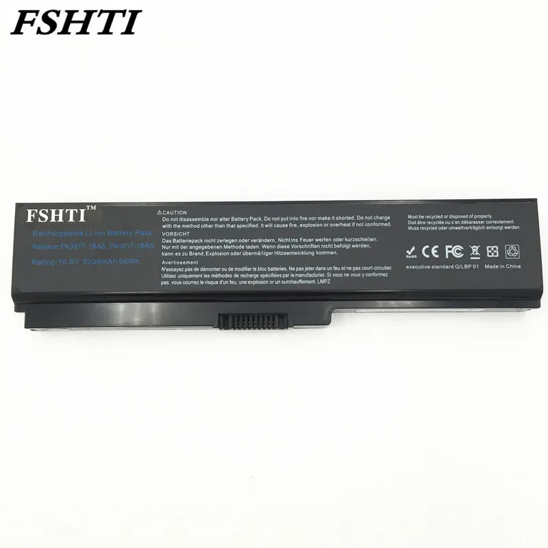 Аккумулятор PA3817 PA3817U PA3817U-1BRS 3817 для ноутбука TOSHIBA Satellite L645 L655 L700 L730 L735 L740 L745 L750 L755 |
