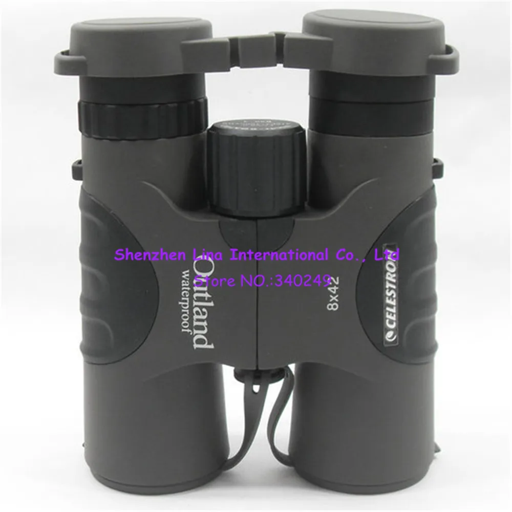

8x42 Optical Roof System 42mm Caliber 8X Magnification BK4 Wilderness Outland HD High Power Binoculars Outland