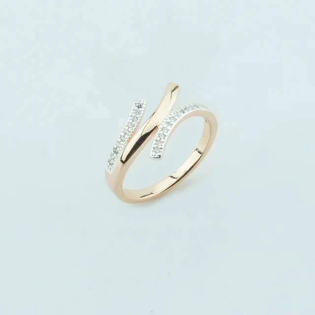 Fashion Jewelry Women 585 Rose Gold Color Special Designed White Fashion Jewelry Women 585 Rose Gold Color Special Designed White Wedding Rings Party