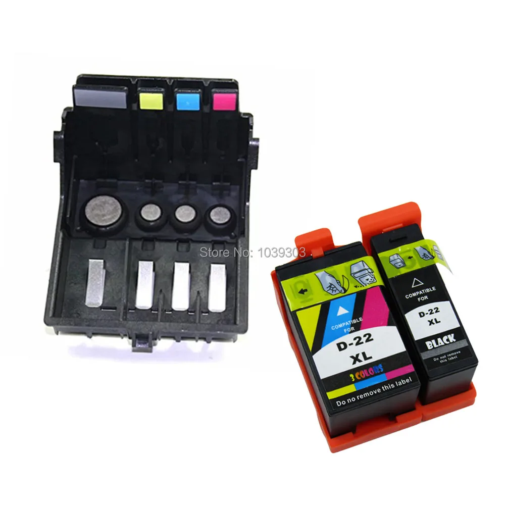 3 Cartuchos De Tinta Compatibles Con Dell V313/V313W/V515W/P513W/P713W