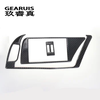 

Car Styling For Audi A4 B8 A5 Carbon fiber Interior Navigation Panel Warning Lamp Frame Air conditioning Cover Sitcker RHD Right