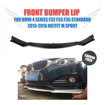 

Carbon Fiber/FRP Unpainted Front Bumper Lip Chin Spoiler For For BMW F32 F33 F36 Standard 13-16 Non Sport Convertible