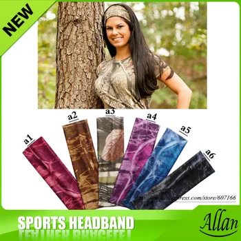 

2 inch Forest Tree Printing Cotton Stretch Headbands Girls Women Yoga Running Sports Hair Bands Bandage Gum Turban Bandana
