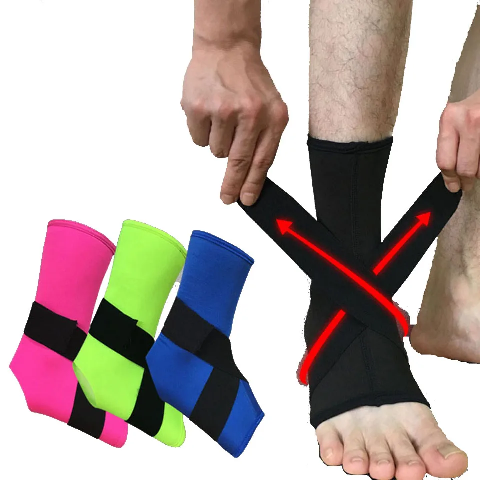 

1PCS Ankle Support Sport Breathable Ankle Brace Protector Football Basketball Elastic Ankle Pad Safety Brace Guard