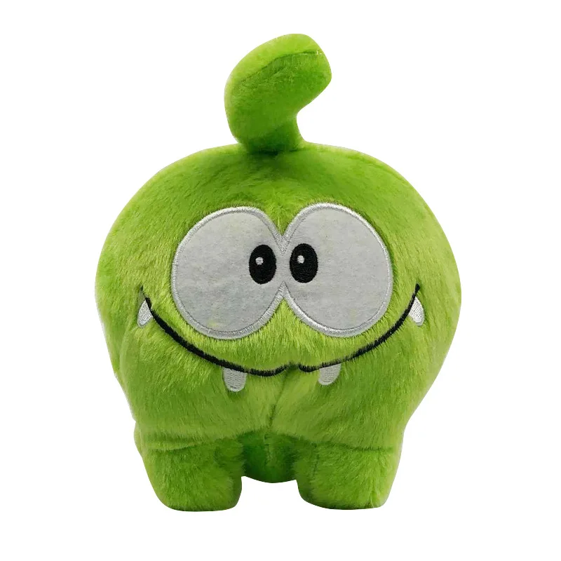 

Stuffed 20cm Kawaii om nom Frog Plush Toy Cut the Rope Soft Rubber Figure Classic Game Toys Lovely Gift Doll for kids