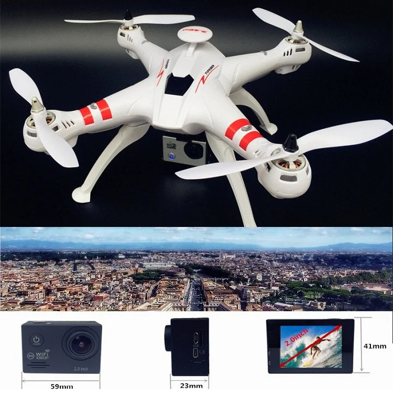 Brushless Quadcopter Profissional Drones with Camera HD 1080P 12Mp