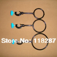 Железный металлический Поддержка кольцо dia.50mm 65 мм 85 мм стенд для лаборатории база с винтовой домкрат