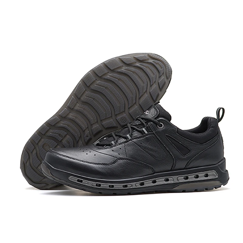 

Autumn Winter 2019 New Hot Sale ECCO Men Cow Genuine Casual Shoes Outdoor Comfortable Waterproof Warm Casual Footwear Sneakers