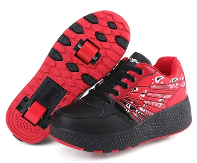 river island black and gold heels