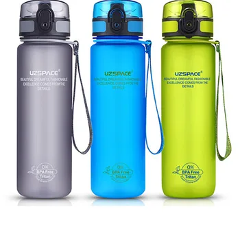

Creativity Plastic Water Bottle Outdoor Sports Drinking Bottles Gym Water BottlePink Water Bottles Botella De Agua WZD104