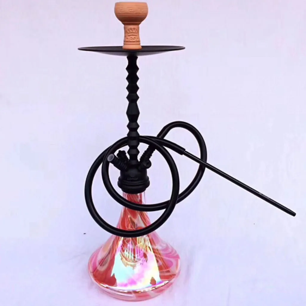 

New 1.8M Arabian Hookah Silicone Straw Aluminum Alloy Hose with Spring Tube Handle Hookah Shisha Accessories Brazil Spain France