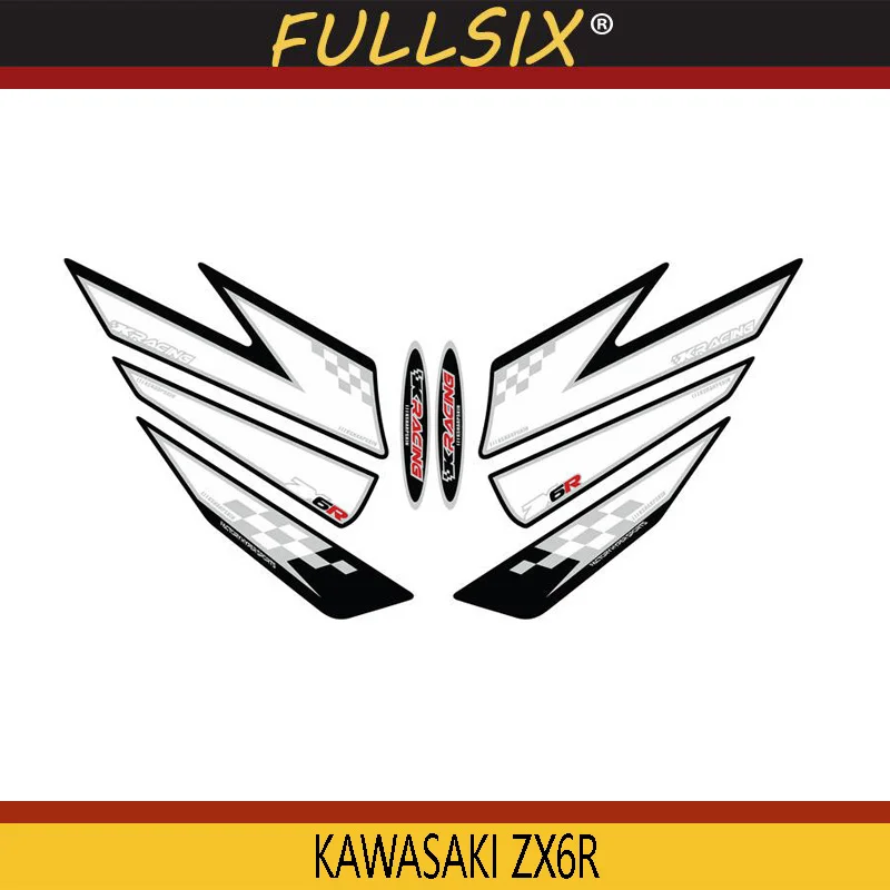 

Rear Fairing Number Board KSHARPSKIN 3D Gel Protector for KAWASAKI ZX6R 1997