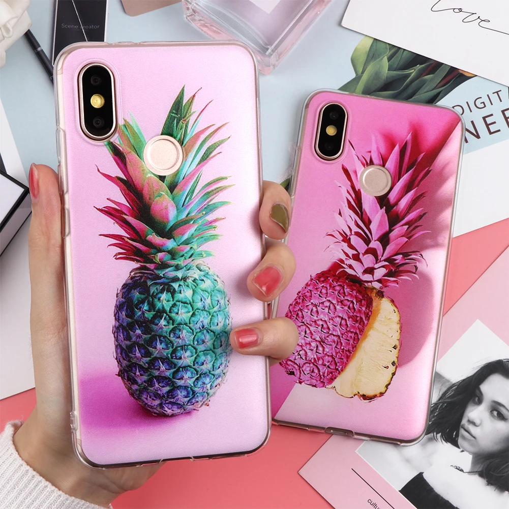 

Pineapple Case For Xiaomi Redmi Note 7 6 5 4 3 Pro 4A 4X 7 5 Plus 5A 6A S2 Go Mi 5X 6X A1 A2 8 Lite 9 SE Pocophone F1 TPU Fundas