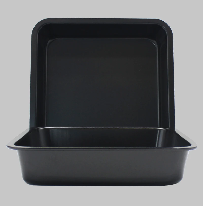 Beste Kopen 8 Inch Vierkante Bakvorm Lade Oven Staal Trays Brood Bakken Formulieren Pan Cookie