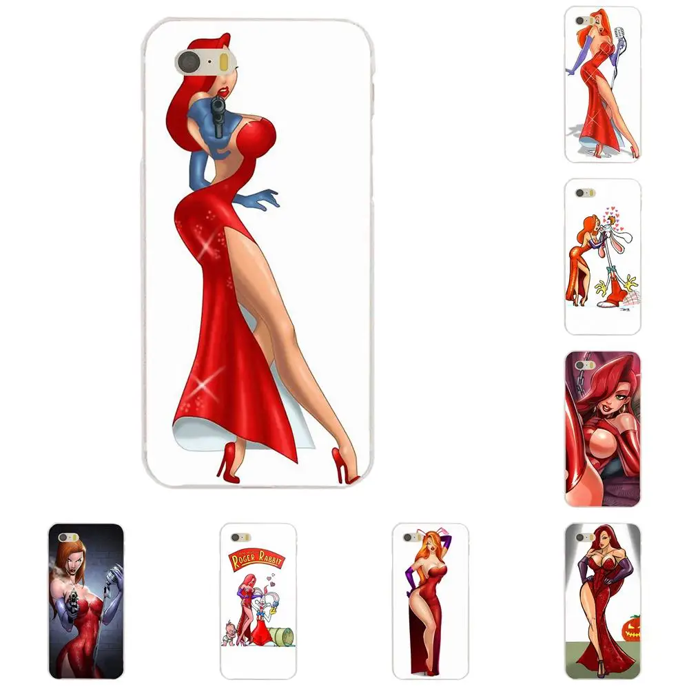 Тема Jessica Rabbit TPU для Huawei Mate 7 8 9 10 P7 P8 P9 P10 P20 Lite Plus Pro GR5 P Smart 2017|Чехлы-накладки| |