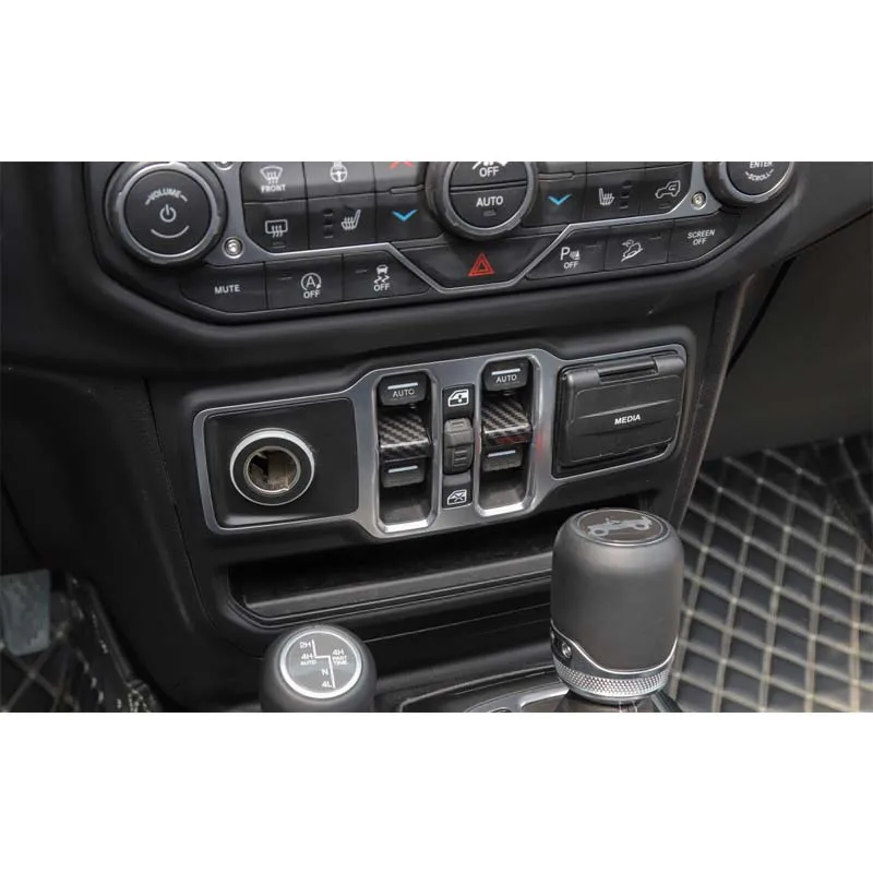 YAQUICKA для Jeep Wrangler JL 2018 автомобильные аксессуары консоль переключатель Подъема