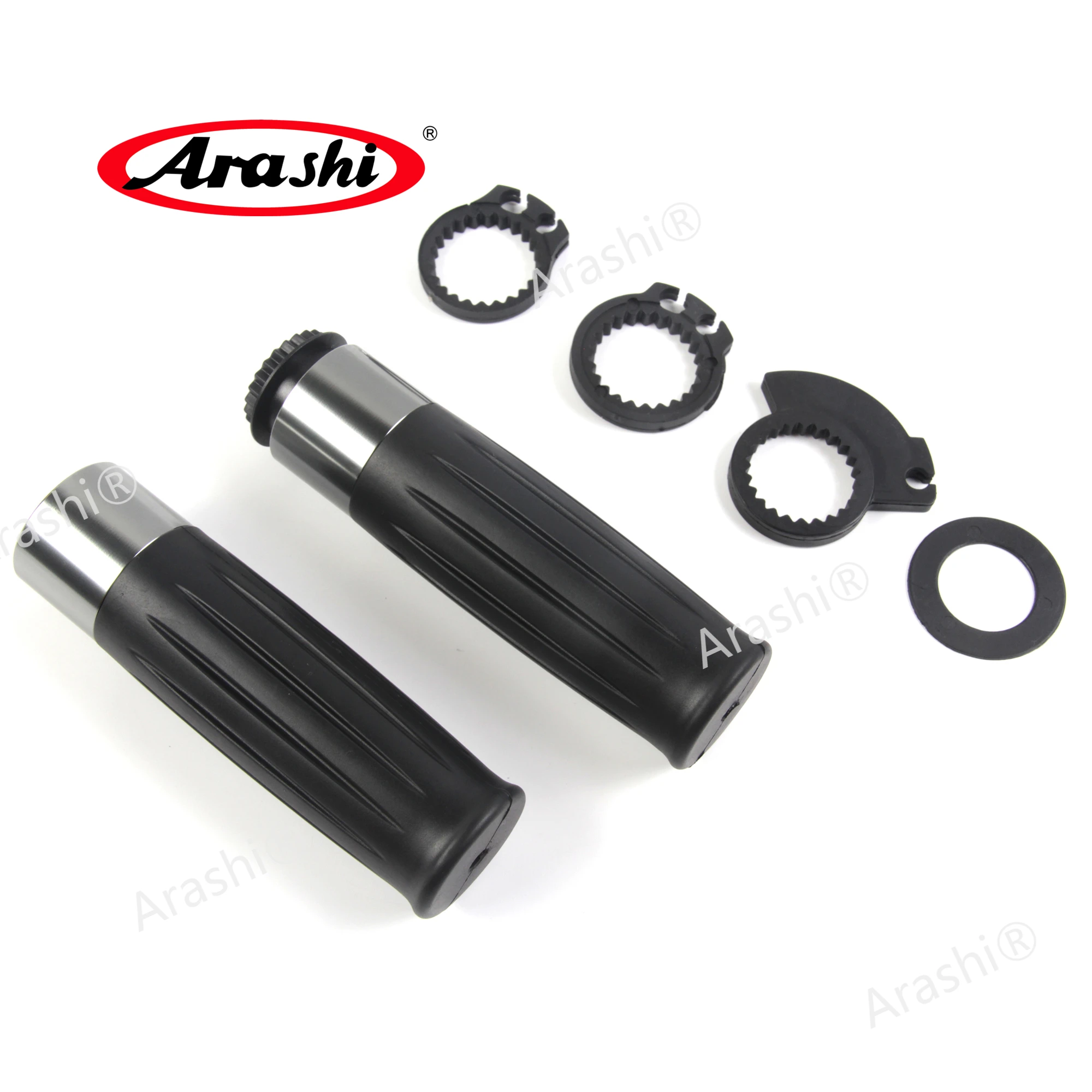 Arashi CNC ручки для руля резиновая ручка мотоцикла аксессуары SUZUKI GSXR GSX R 600 750 1000