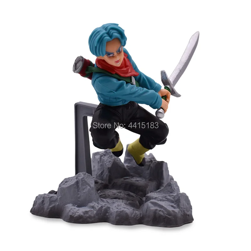 Anime Dragon Ball Z Super Soul X Soul Goku Trunks Torankusu PVC Action Figure Doll Model Toy Christmas Gift For Children