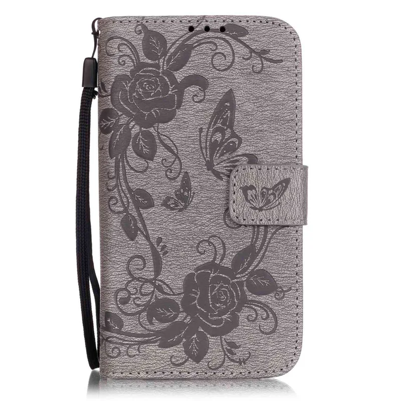 ZHCASE Бабочка Цветок Стиль J5 J500 2015 PU кожаный Чехол для Samsung Galaxy Держатель Карточки