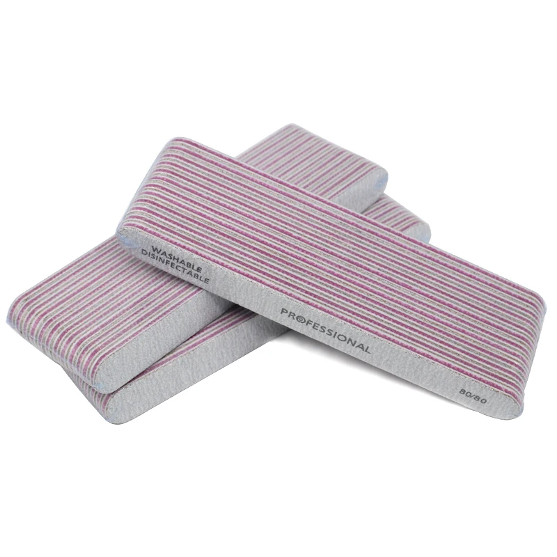 

50pcs Nail Buffer Block Grey Nail Polish Buffing Sanding Buffer Files 80/80 Manicure Nail Art Tips Women Beauty Manicure Tools