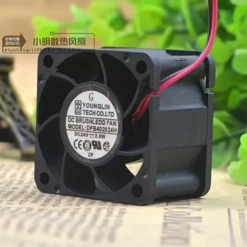 

Free Delivery.DFB402824H 4028 4 cm 24 v 2.9 W converter cooling fan