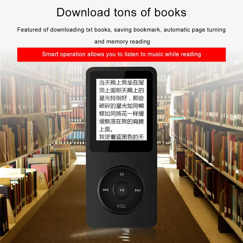 1.8 Inches LCD Display Students Sports MP3 Player Support External TF Card Video Recording High Quality HD Stereo MP3 Player 1.8 Inches LCD Display Students Sports MP3 Player Support External TF Card Video Recording High Quality HD Stereo MP3 Player