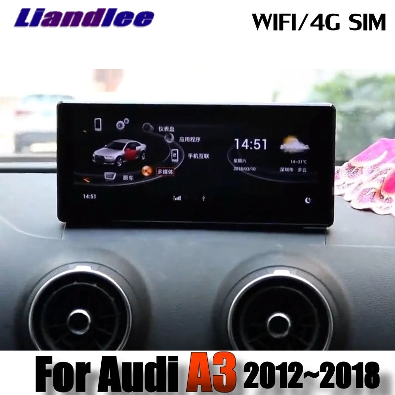 Liandlee автомобильный мультимедийный плеер NAVI для Audi A3 S3 RS3 8V 2012~ MMI оригинальная автомобильная система Радио Стерео gps экран навигация