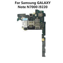 Полностью Рабочая использованная версия ЕС и разблокированная оригинальная плата для samsung GALAXY Note N7000 i9220 материнская плата