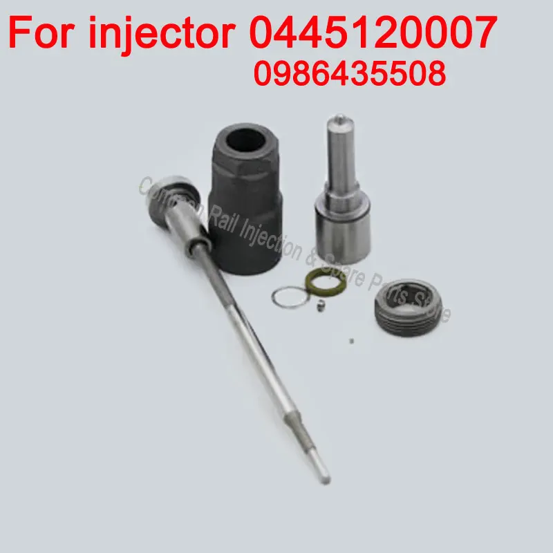 ERIKC 0 445 120 007 Diesel Fuel Injector Overhaul Repair Kits Nozzle
