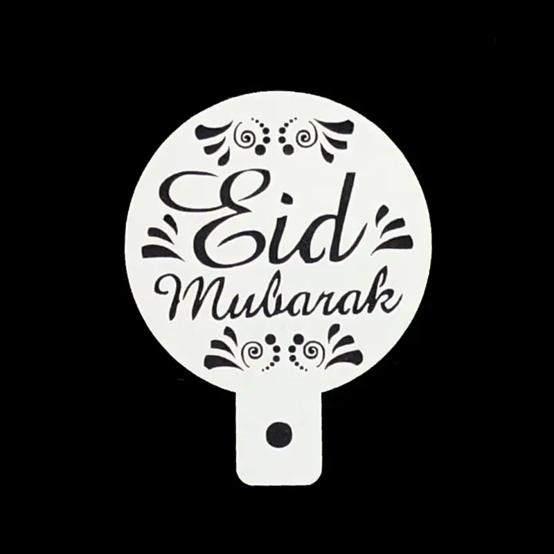 6 шт./компл. Eid Mubarak Рамадан кофе цветочный спрей трафарет для украшения торта набор для работы с мастикой «сделай сам» шаблон Новое поступление