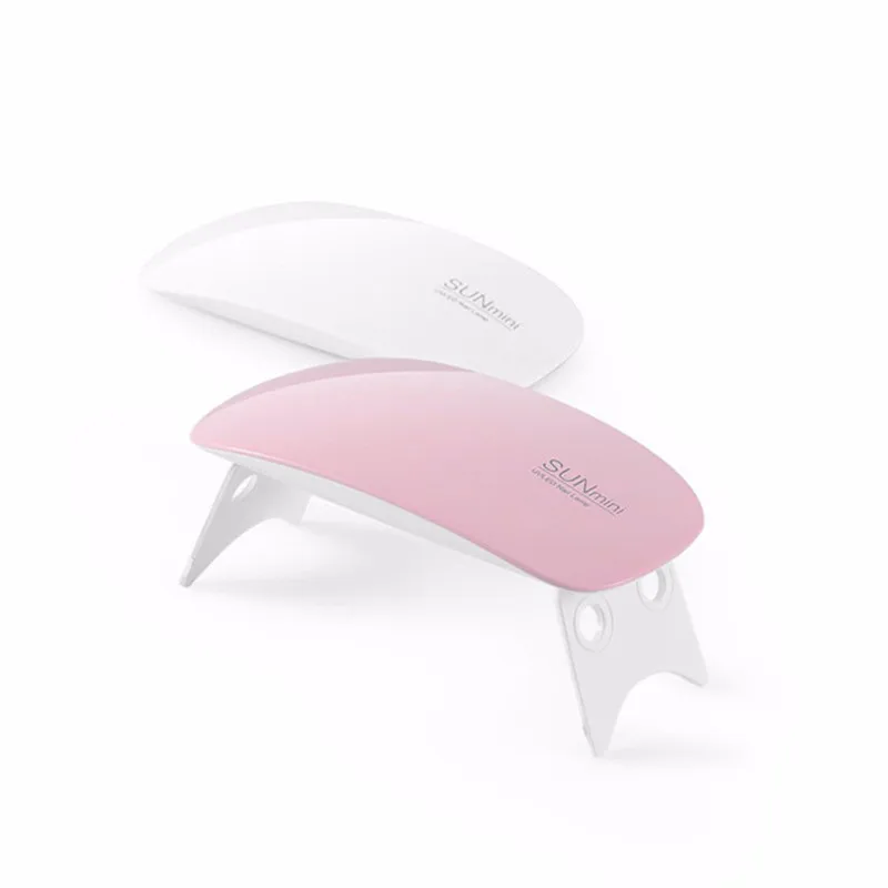 

Portable 6W Mouse Shape Mini Nail Lamp White Light Nail Dryer for Fast Curing LED UV Gel Nail Polish Manicure Tools UV Lamp