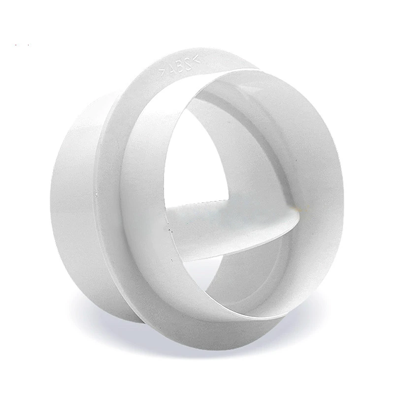 PVC exhaust fan check valve round pipe check valve Bathroom ventilation