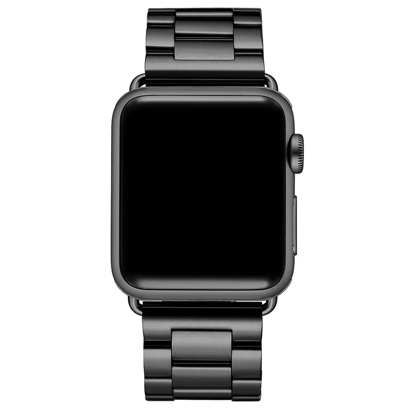 Спортивный ремешок TEZER для Apple Watch 38 мм 42 мм I watch 3 2 1 браслет из нержавеющей стали ремешок для часов