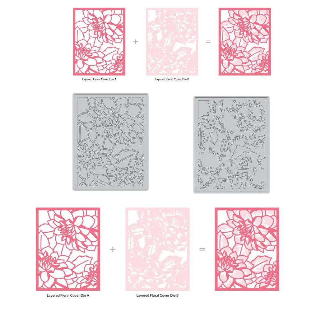 

Loctus Frame Metal Cutting Dies New 2019 Stencils for DIY Scrapbooking Paper Cards Making Craft Fun Decoration Embossing