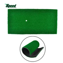 PGM Brand Indoor Backyard Golf Mat Training Hitting Pad Practice Rubber Tee Holder Grass Mat Grassroots Green 60cm x 30cm